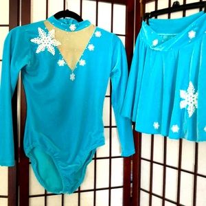Two piece Dance costume in size medium